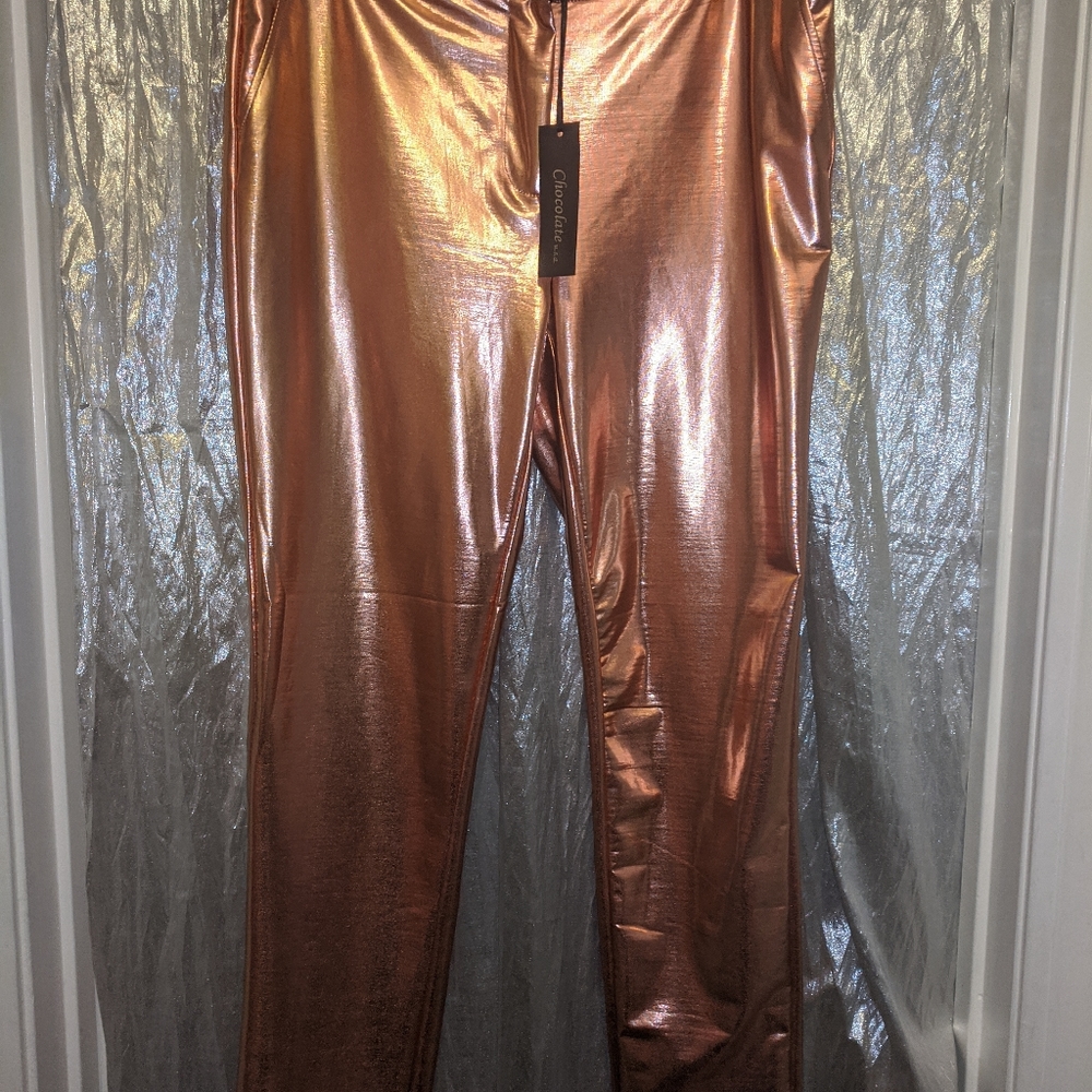 Women's Metallic Leggings
